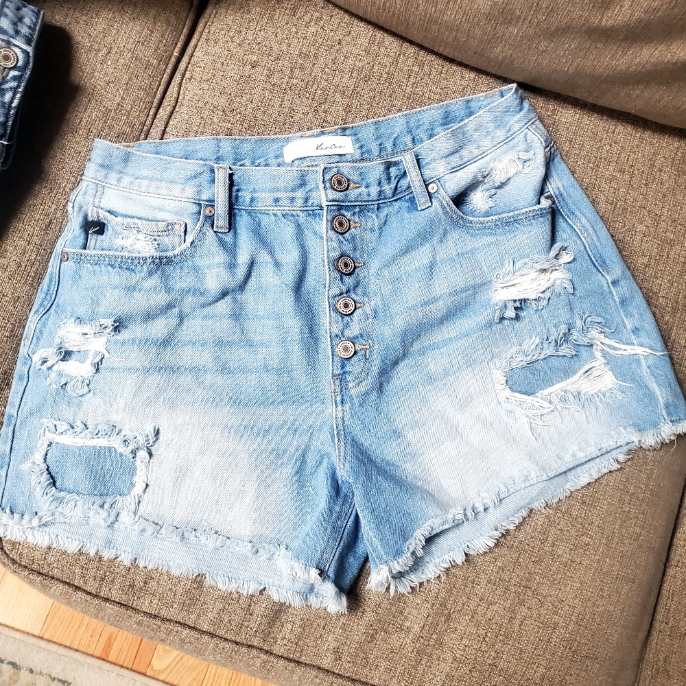 Kancan buttonfly shorts